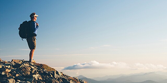 Hiking physical and Mental Rewards