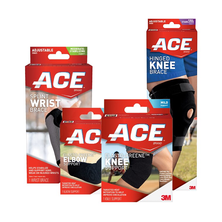 Updated packaging family for ACE™ Brand
