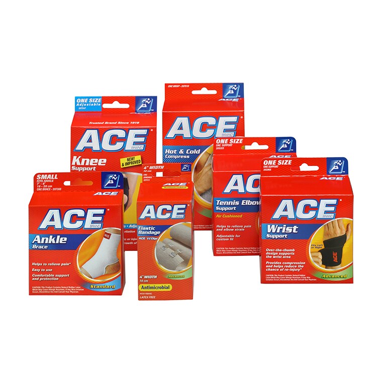 Updated packaging family for ACE™ Brand
